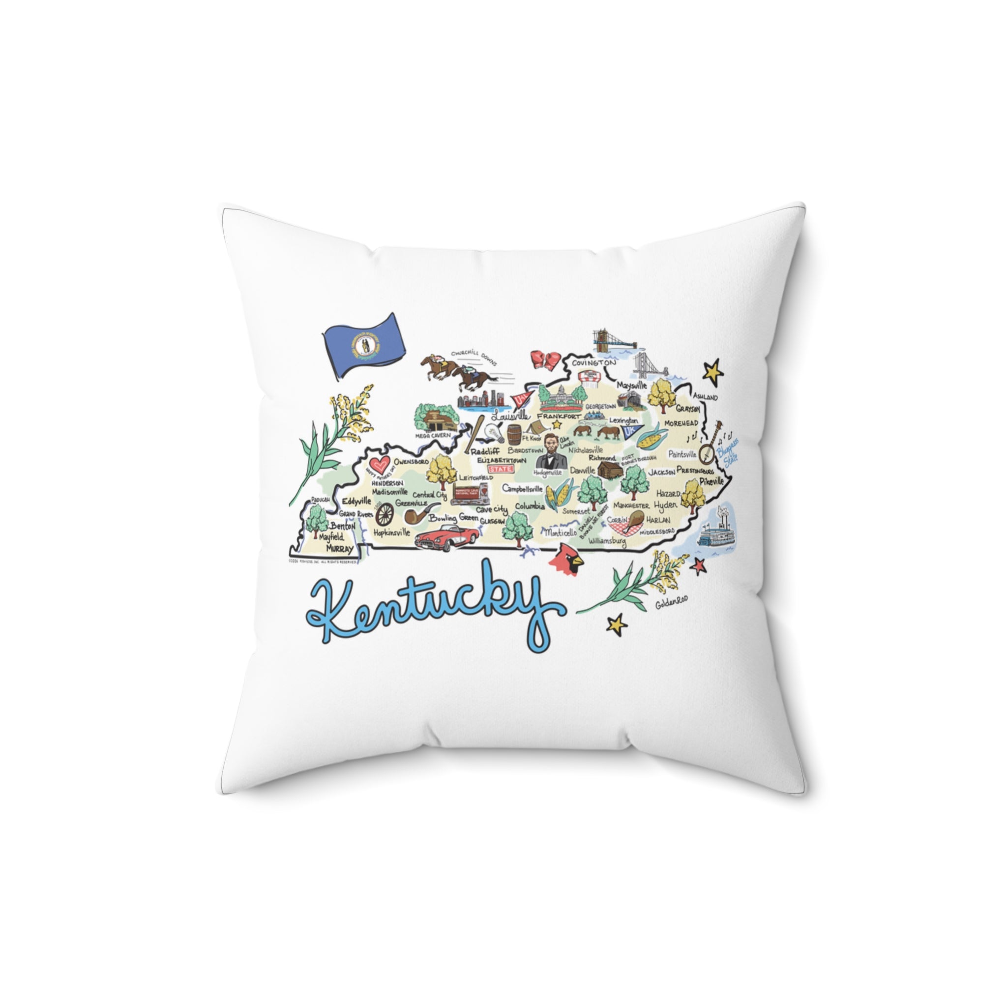 State Map Pillow