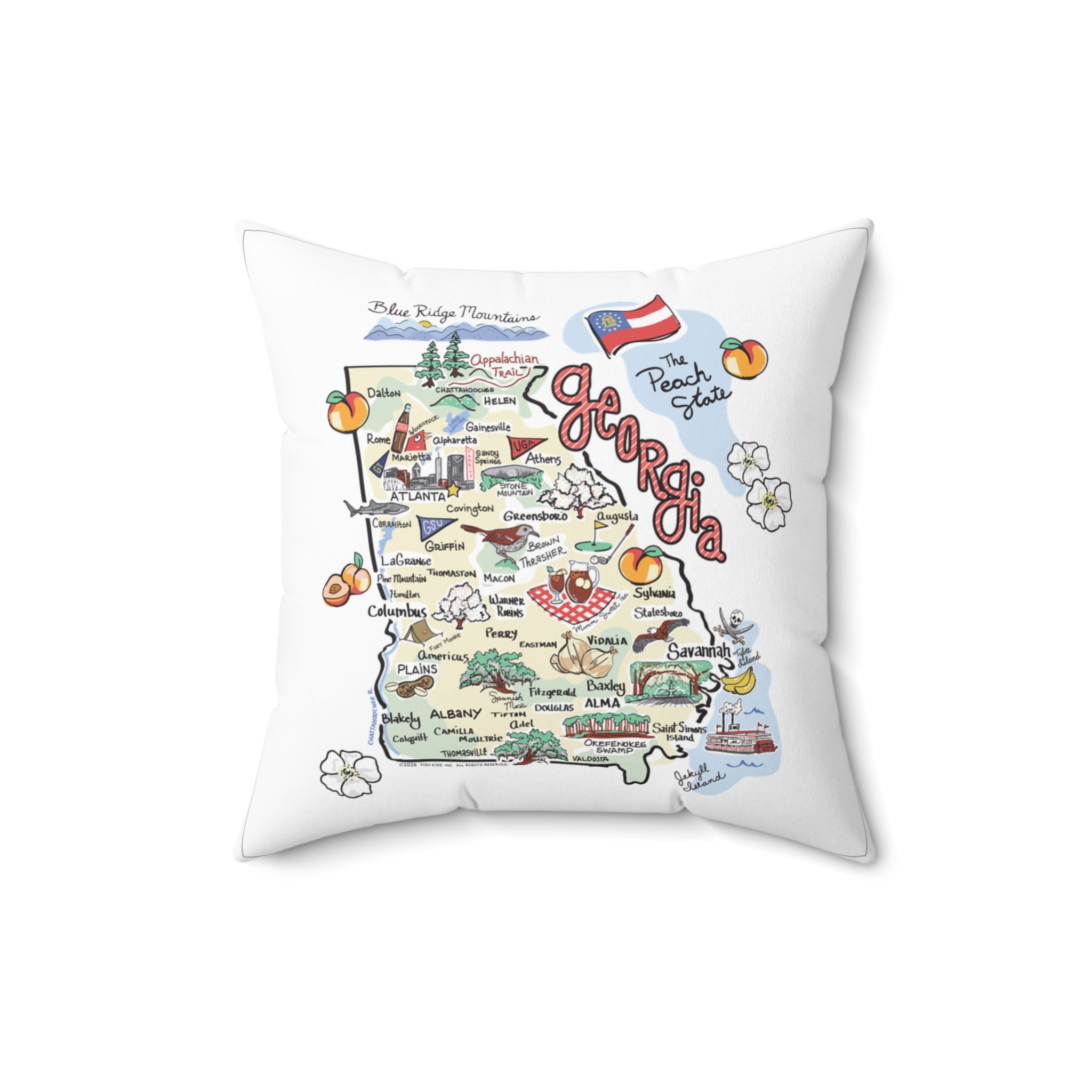 State Map Pillow