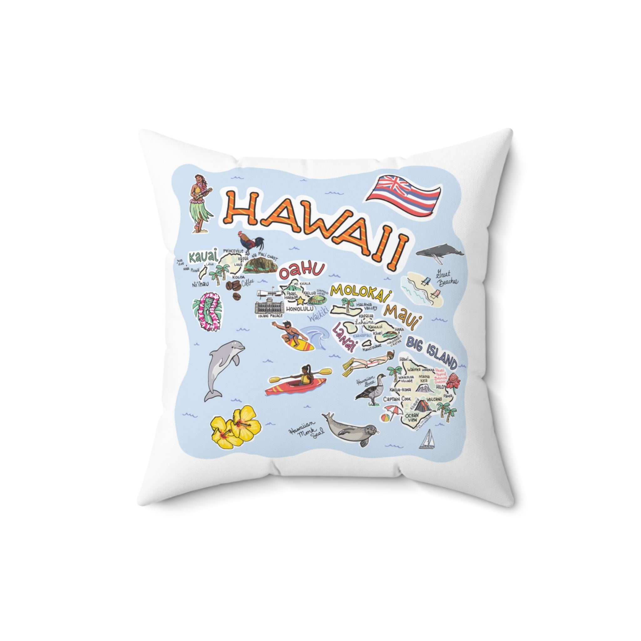 State Map Pillow