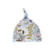 Alaska Map Baby Hat - JERSEY