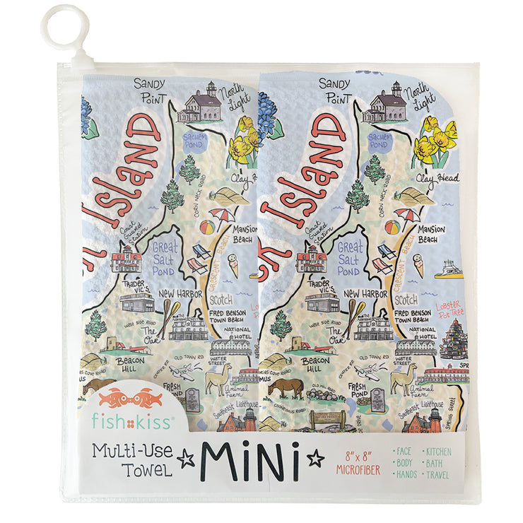 Block Island Mini Multi-Use Towel