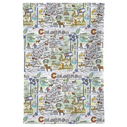 Colorado Map Repeat Kitchen Towel