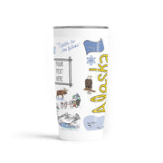 Custom Alaska 20 oz. Tumbler