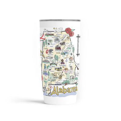 Custom Alabama 20 oz. Tumbler