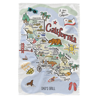California Kitchen Towel