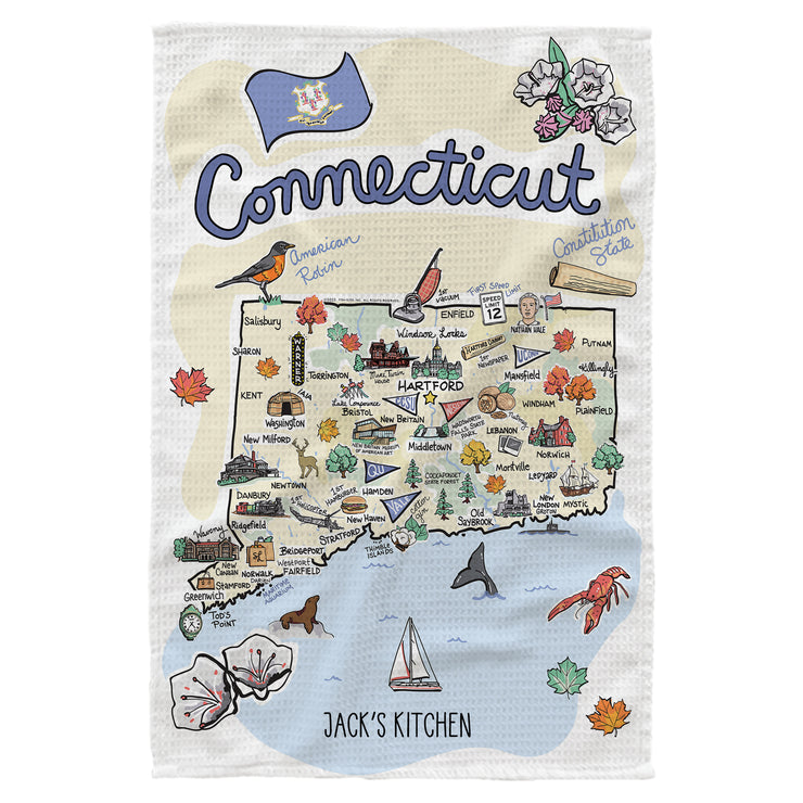 Connecticut Kitchen Towel