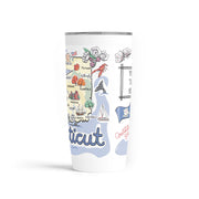 Custom Connecticut 20 oz. Tumbler