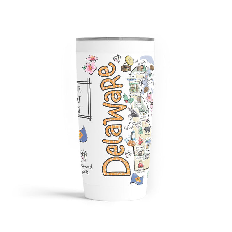 Custom Delaware 20 oz. Tumbler