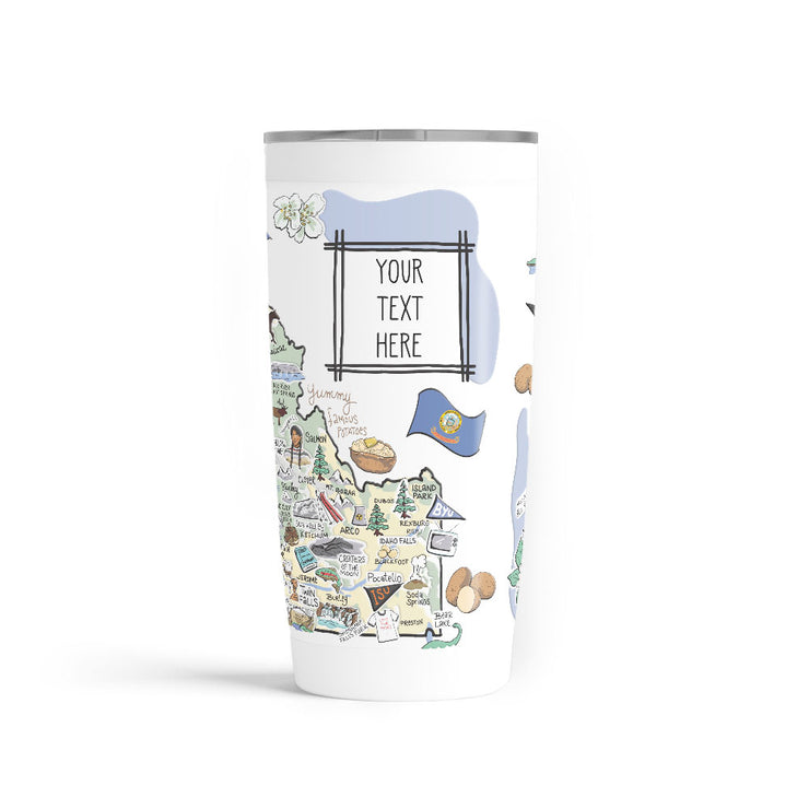 Custom Idaho 20 oz. Tumbler
