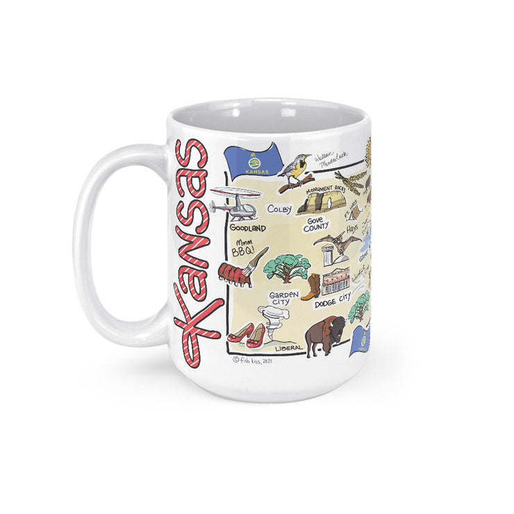 Custom Kansas Mug