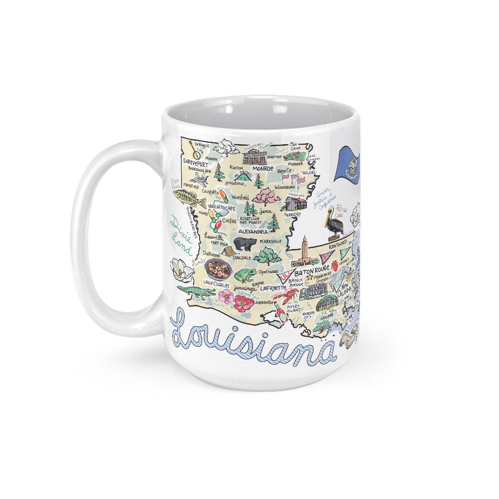 Fish-Kiss Oklahoma Map Mug - Thumbnail 5