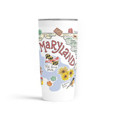 Custom Maryland 20 oz. Tumbler