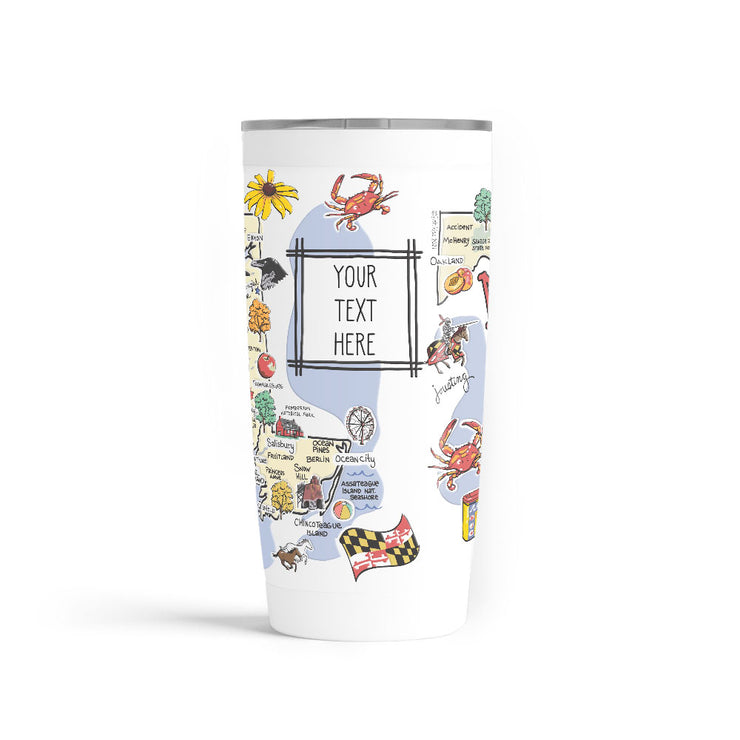 Custom Maryland 20 oz. Tumbler