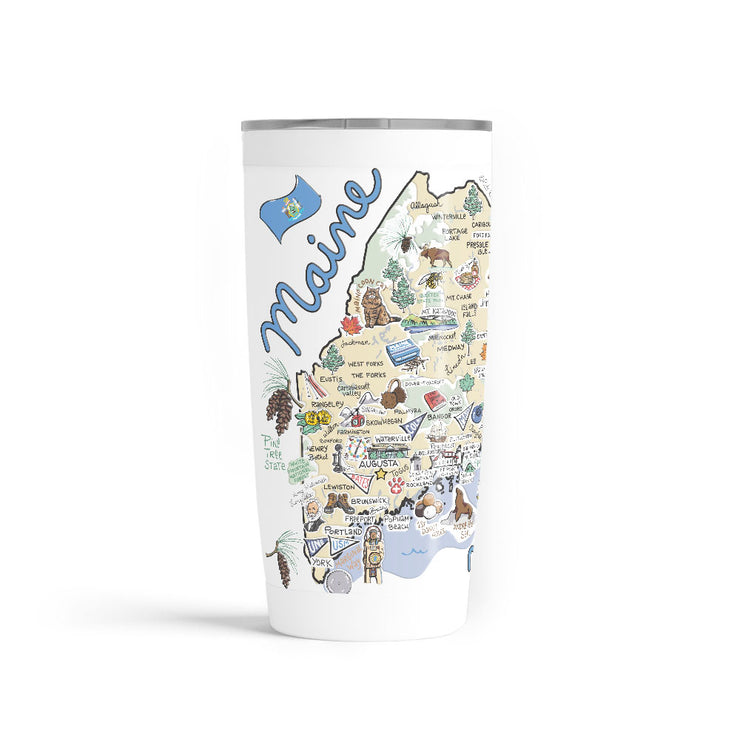 Custom Maine 20 oz. Tumbler