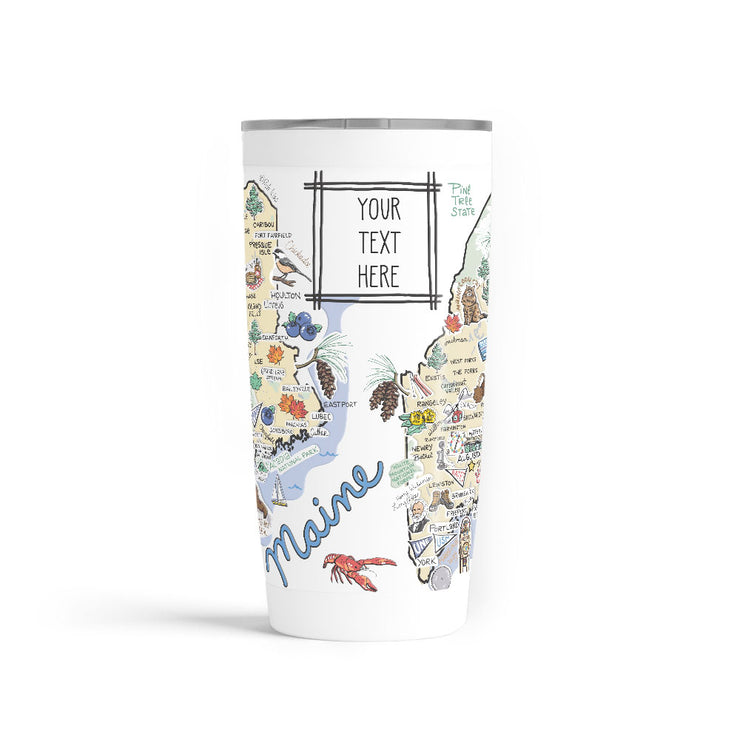 Custom Maine 20 oz. Tumbler