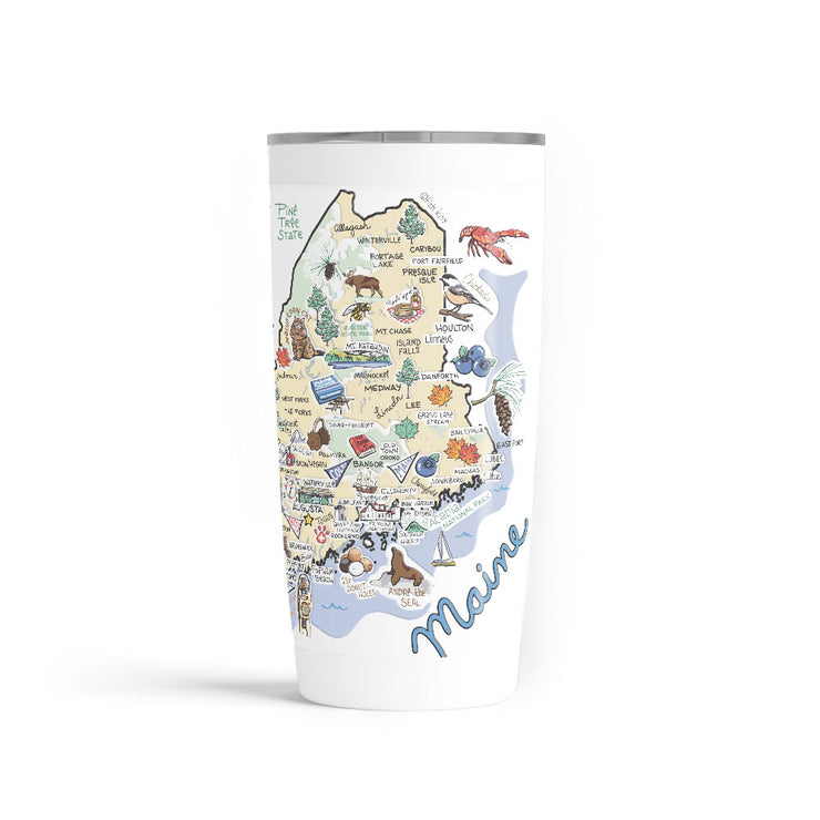 Custom Maine 20 oz. Tumbler