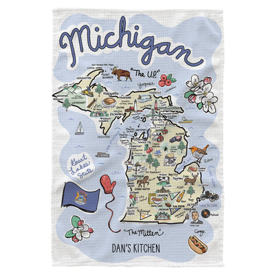 Michigan Kitchen Towel