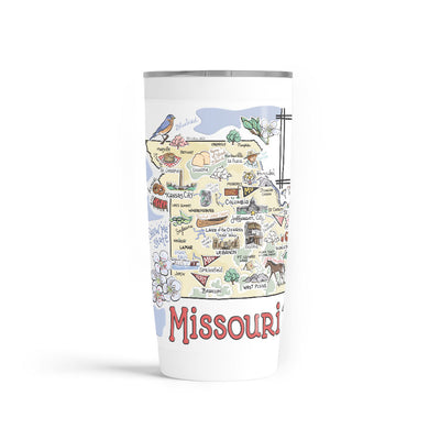 Custom Missouri 20 oz. Tumbler