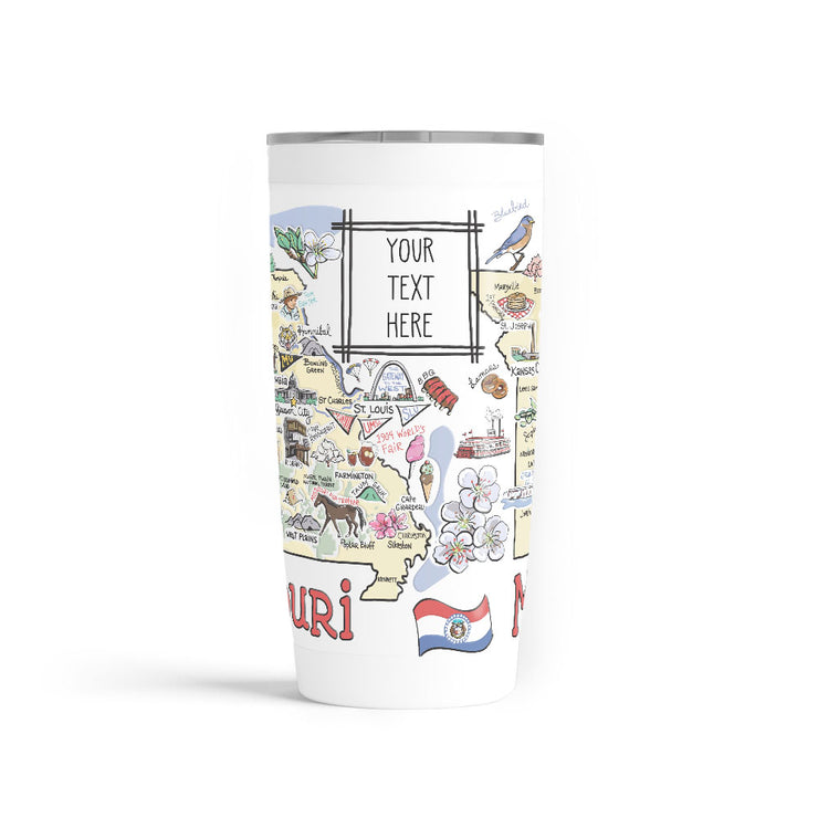 Custom Missouri 20 oz. Tumbler