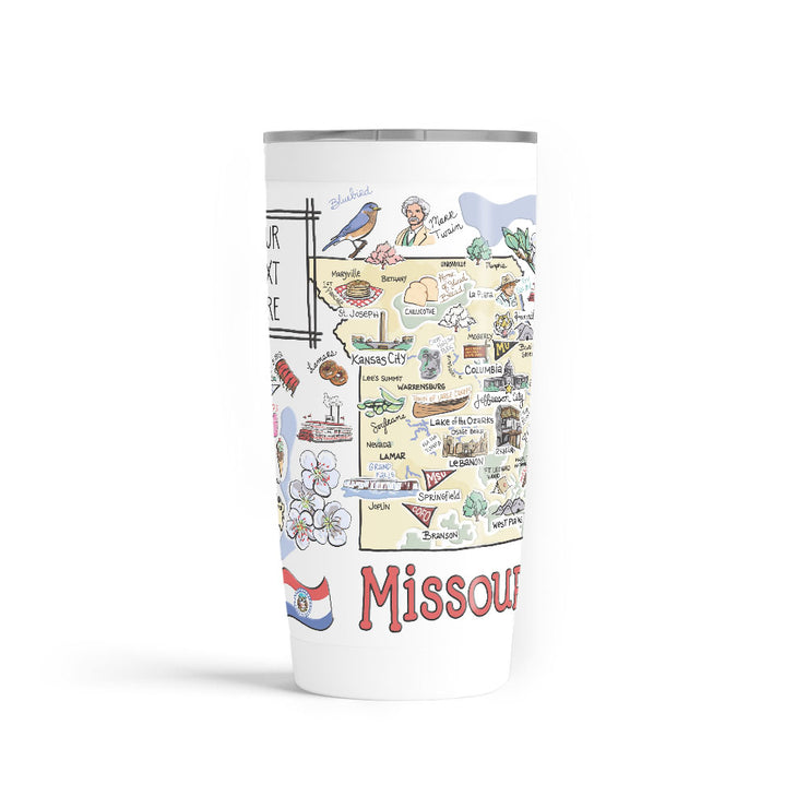 Custom Missouri 20 oz. Tumbler