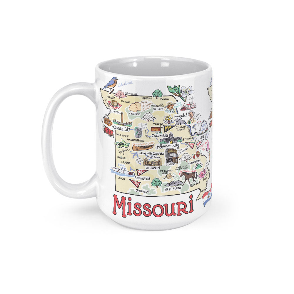 Missouri Map Mug