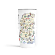 Custom Mississippi 20 oz. Tumbler