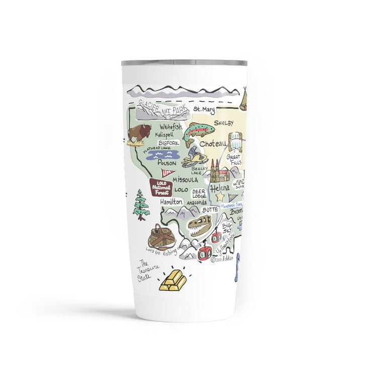 Custom Montana 20 oz. Tumbler