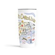 Custom North Carolina 20 oz. Tumbler