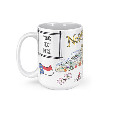 Custom North Carolina Mug