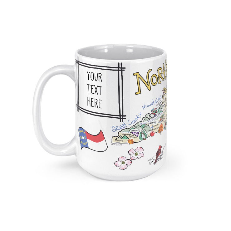 Custom North Carolina Mug