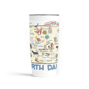 Custom North Dakota 20 oz. Tumbler