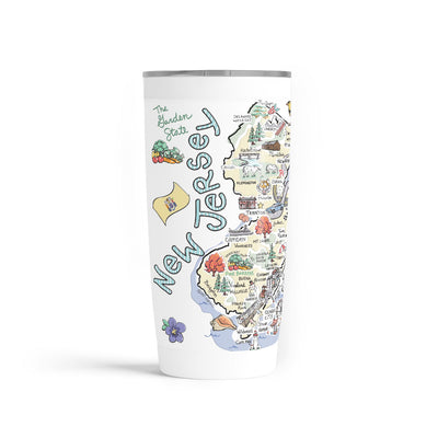 Custom New Jersey 20 oz. Tumbler