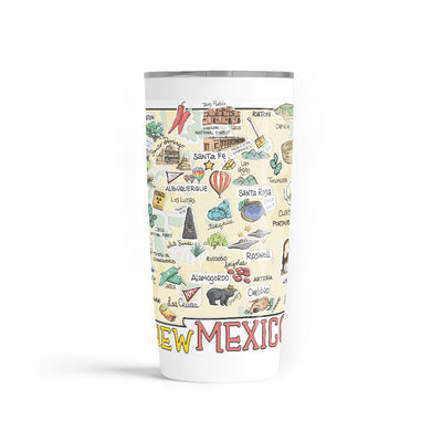 Custom New Mexico 20 oz. Tumbler