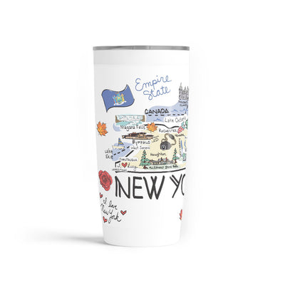 Custom New York 20 oz. Tumbler