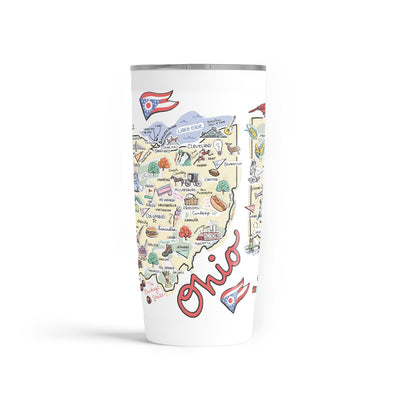 Custom Ohio 20 oz. Tumbler