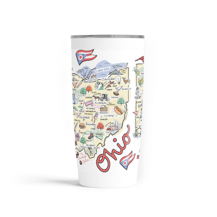 Custom Ohio 20 oz. Tumbler