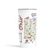 Custom Ohio 20 oz. Tumbler