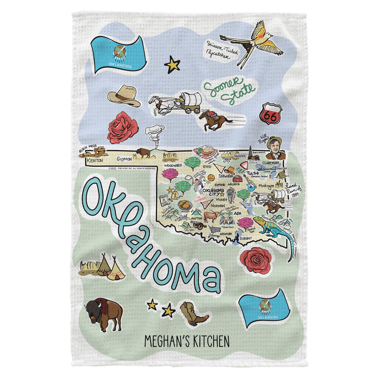 Oklahoma Kitchen Towel