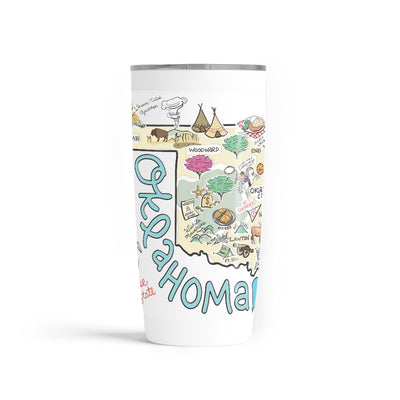 Custom Oklahoma 20 oz. Tumbler