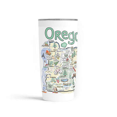 Custom Oregon 20 oz. Tumbler