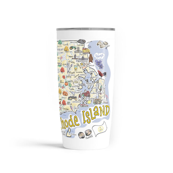 Custom Rhode Island 20 oz. Tumbler