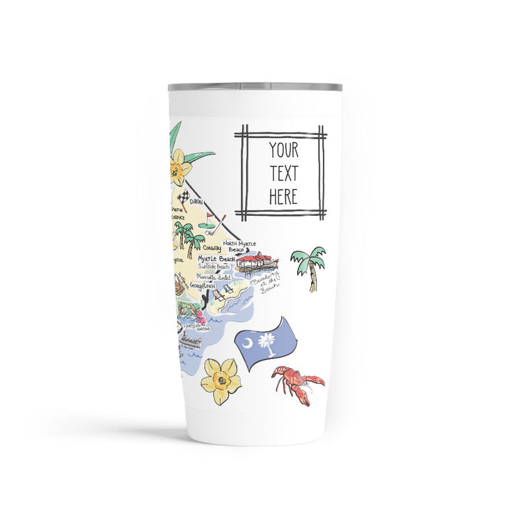 Custom South Carolina 20 oz. Tumbler