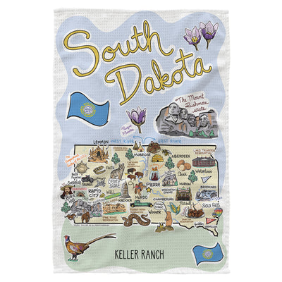 South Dakota Kitchen Towel