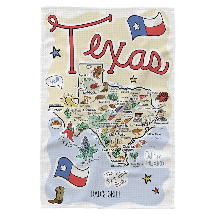 Texas Kitchen Towel