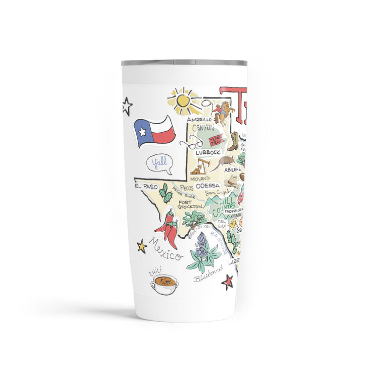 Custom Texas 20 oz. Tumbler