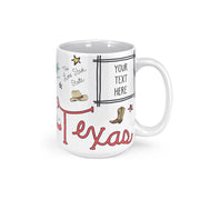 Custom Texas Mug