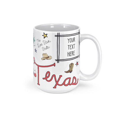 Custom Texas Mug