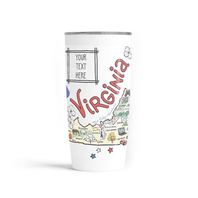 Custom Virginia 20 oz. Tumbler