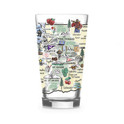 Custom Washington 16 oz. Glass