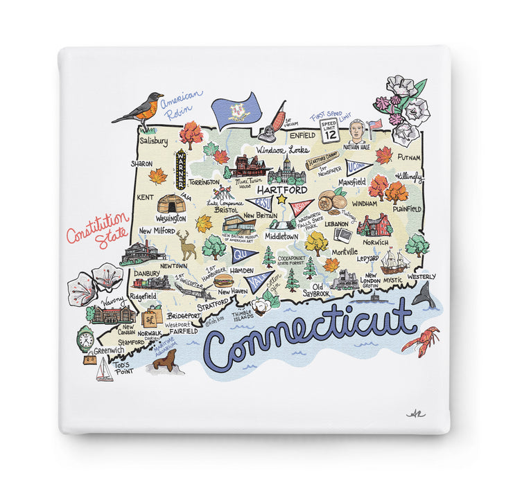 Connecticut Square Canvas Art